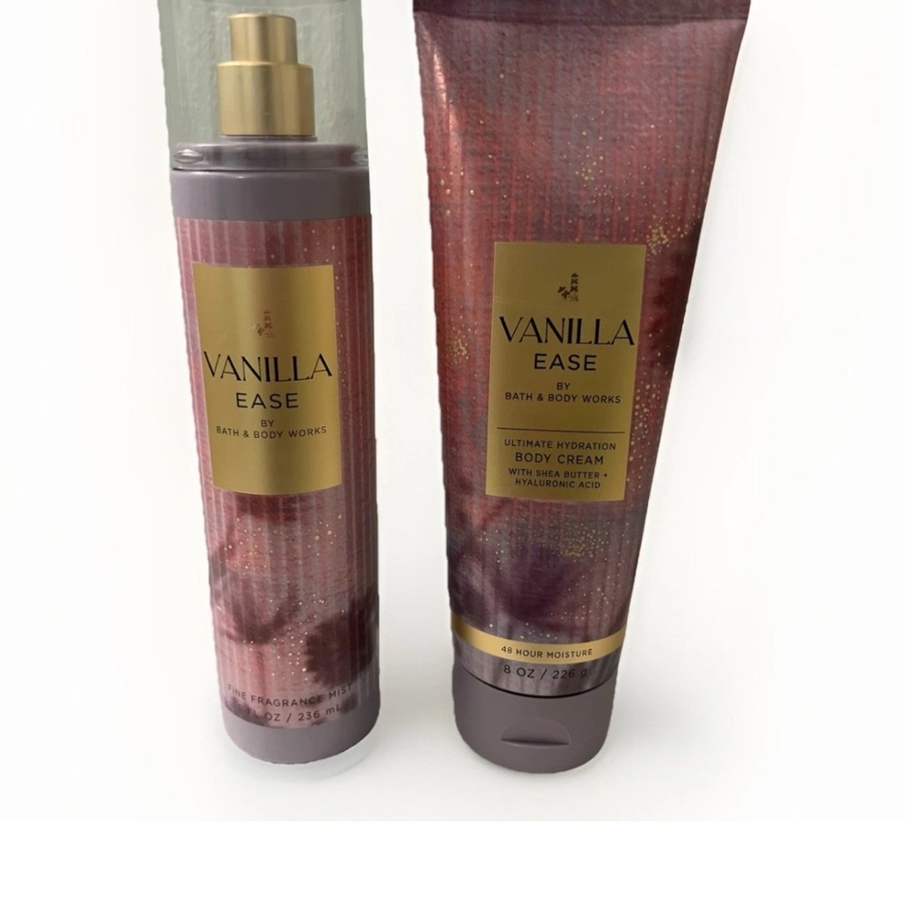 Bath & Body Works Vanilla Ease Body Care Set, Brand New